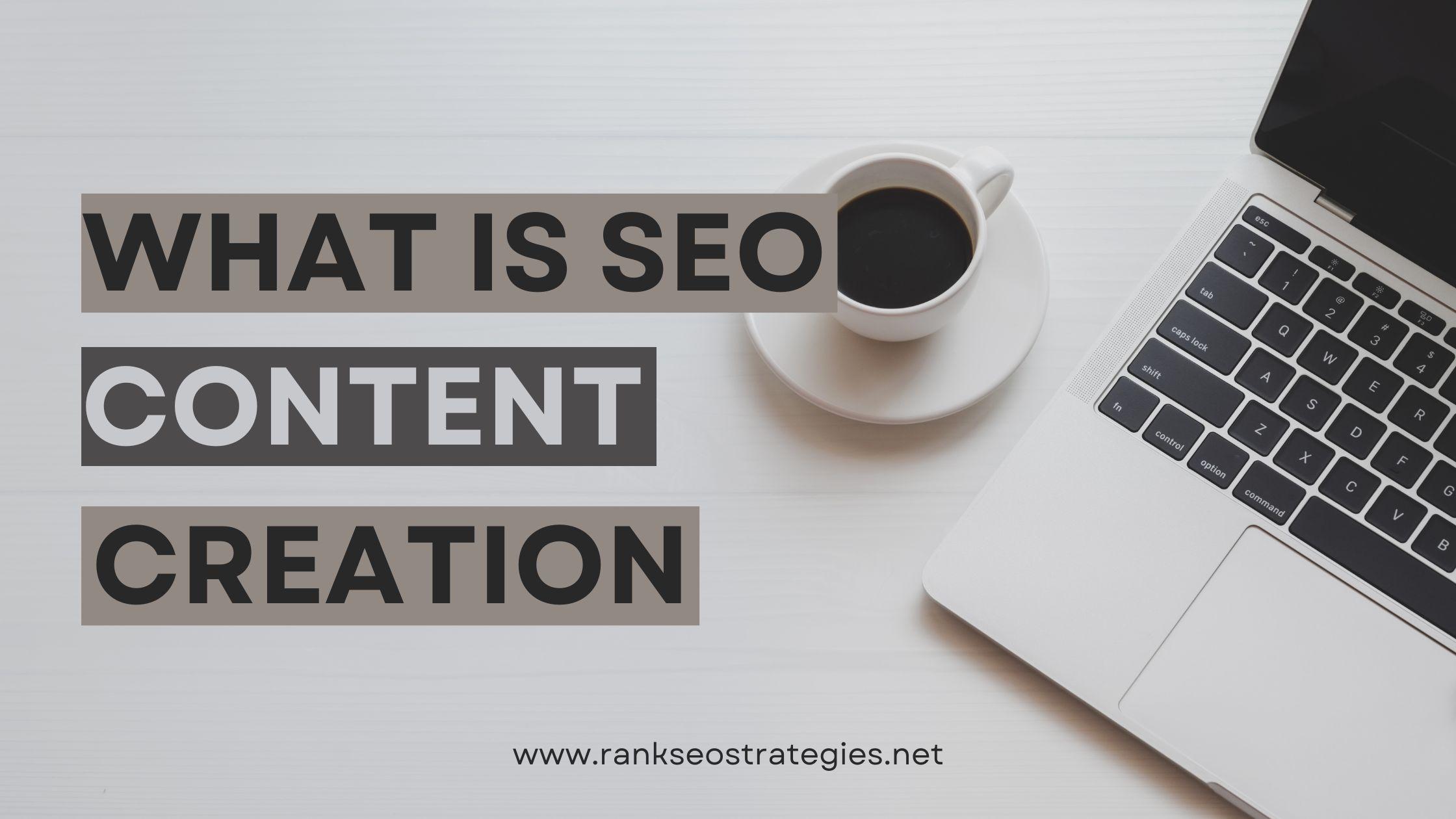 what is seo content creation
